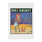 nidan-illustrationのMAX GALAXY Clear File Folder