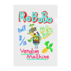 ねこぜや のROBOBO🤖「パオロボ」 Clear File Folder