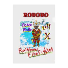 ねこぜや のROBOBO🤖「トノロボ」 Clear File Folder