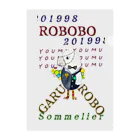 ねこぜや のROBOBO🤖「ガルロボ」 Clear File Folder