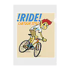 nidan-illustrationの!RIDE! (CARTOON STYLE) Clear File Folder