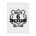 KUMA DESIGIN WORKSのROUTE6 いわきver. -海竜- クリアファイル