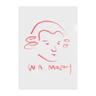 OSHIYOMANのモーツァルト　赤　Mozart クリアファイル