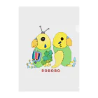 ねこぜや のROBOBO ユーチューバー Clear File Folder