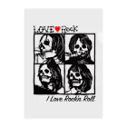 JOKERS FACTORYのLOVE ROCK クリアファイル