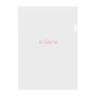 グリーンウィンドのsolace Clear File Folder