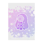 かわいいもののおみせ　いそぎんちゃくのゆめかわアマビエ Clear File Folder