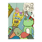 ねこぜや のモンスター工場🏭 Clear File Folder