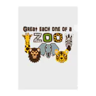 キッズモード某のZOO (大事な仲間) Clear File Folder