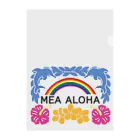 Monokomono+のMEA ALOHA・メアアロハ クリアファイル