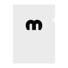MechuのMechuロゴ クリアファイル