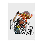 nidan-illustrationの“HIGH ROLLER” クリアファイル