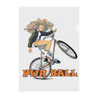 nidan-illustrationの"PWR BALL" クリアファイル