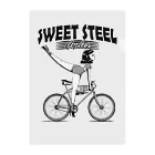 nidan-illustrationの"SWEET STEEL Cycles" #1 クリアファイル