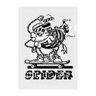 nidan-illustrationの"SPIDER SLIDER" クリアファイル