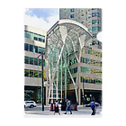 Urban Forest by Singh アーバン・フォレストのBCE PLACE in Toronto クリアファイル