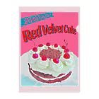 こんぺいとう倶楽部 by miaのRed Velvet Cake  クリアファイル