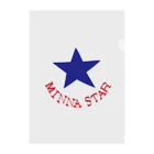 CHOTTOPOINTのMINNA STAR Clear File Folder