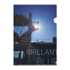 クロソメケイのBRILLANT BLUE クリアファイル