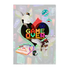 𝙈𝙊𝙈𝙊'𝙨 𝙎𝙝𝙤𝙥のGAME OVER-ハート型 Clear File Folder