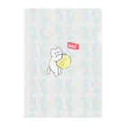 のむぐらふ🍅nomradioののむねこスクエア Clear File Folder