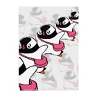 ヤママユ(ヤママユ・ペンギイナ)のあっちへこっちへプピゴン Clear File Folder