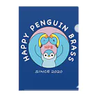Happy Penguin 🐧のHPBロゴ(両面) Clear File Folder