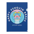 Happy Penguin 🐧のHPBロゴ(両面) クリアファイル