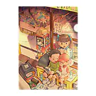 フジワラヨシトのいつかの夕暮れ Clear File Folder