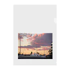 しゅりんぷのPink sky Clear File Folder