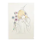 sakuのcornflower Clear File Folder