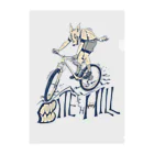 nidan-illustrationの"BITE the HILL" Clear File Folder