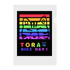 TOMMY★☆ZAWA　ILLUSTRATIONのTORA NICE DAY クリアファイル