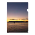 taka@深夜釣行のgood morning Setouchi Clear File Folder