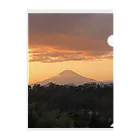 渋谷ファーム公式グッズの富士山 Clear File Folder