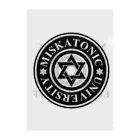 AURA_HYSTERICAのMISKATONIC LIBRARY STAFF Clear File Folder