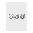 Doggerelのほごねこさくらねこ Clear File Folder