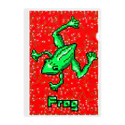 satayaのカエル.Frog Clear File Folder