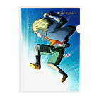 黄金井千鶴の光に飛び込む Clear File Folder