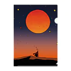 タバスコ精米所SUZURI支部のJourney of seeking truth (Sunrise) Clear File Folder