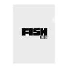 おもしろいTシャツ屋さんのFISHING　釣り　FISH　 クリアファイル