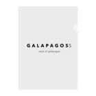 California StockingのGALAPAGOSS クリアファイル