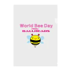 ゴロニャーのダサT屋さんの世界ハチの日 World Bee Day Clear File Folder