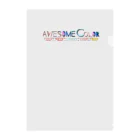 AwsomeColor のAwesomeColorオリジナル Clear File Folder