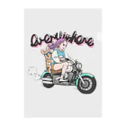 RIKAの【girl】biker2 Clear File Folder