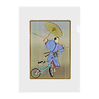 nidan-illustrationの"bmx samurai" #1 Clear File Folder