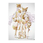 もなかの雑貨店の白 Clear File Folder