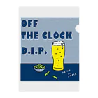 Planet Evansのカンパイ！ OFF THE CLOCK D.I.P. Clear File Folder