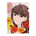 moon333Starry☆Skyのガーベラ　花言葉: 希望 Clear File Folder