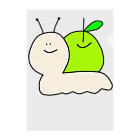 ゆるいもの倶楽部の🐌カタツムりんご🍏 Clear File Folder